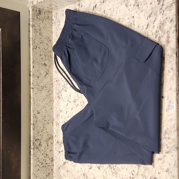 Old Navy High Waisted StretchTech Quick Dry Cargo Jogger Pants Navy Blue Size M - Picture 1 of 16